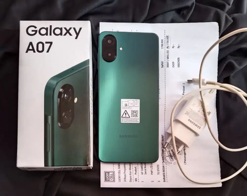 SAMSUNG A07 RAM 4+4/64