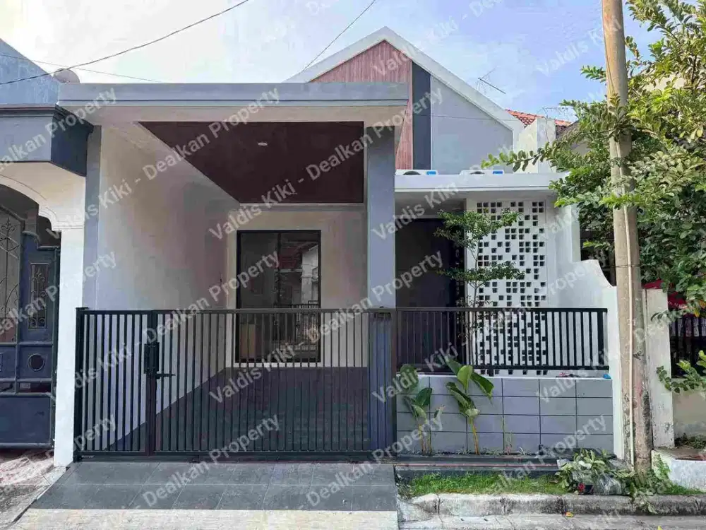RUMAH MINIMALIS FULL FURNISH BARU GRESS DI GRIYA ASRI PAKUWON CITY SURABAYA TIMUR