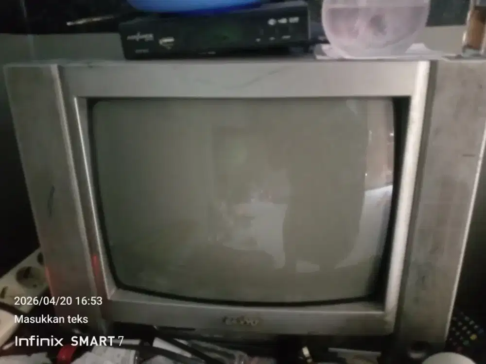 Di jual tv tabung plus stb