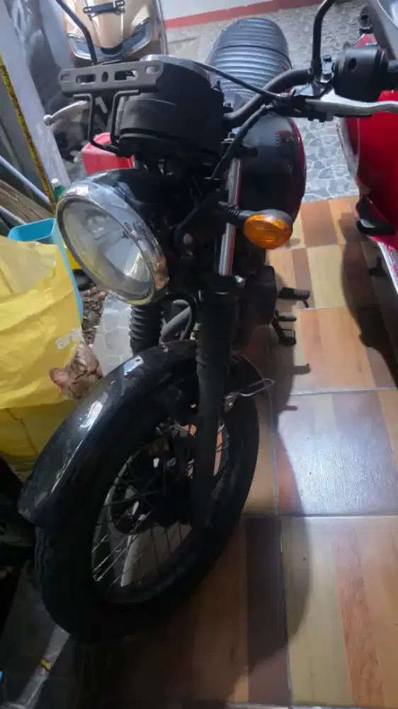 KAWASAKI W175 BLACK STYLES KARBU 2025