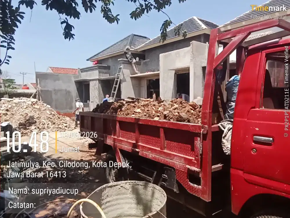 Jasa angkut puing bangunan