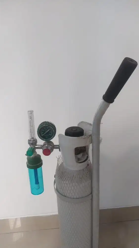 Tabung oksigen 1m3 dan 2m3 include regulator