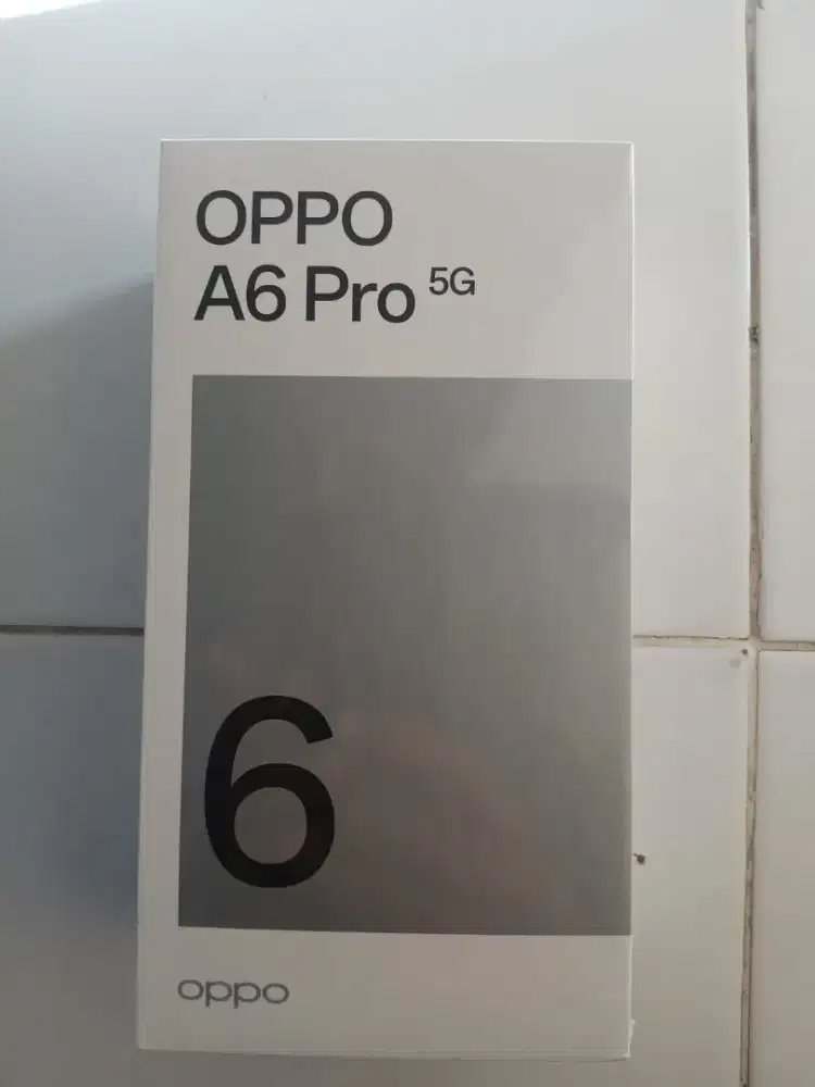 Oppo A6pro 5G baru segel