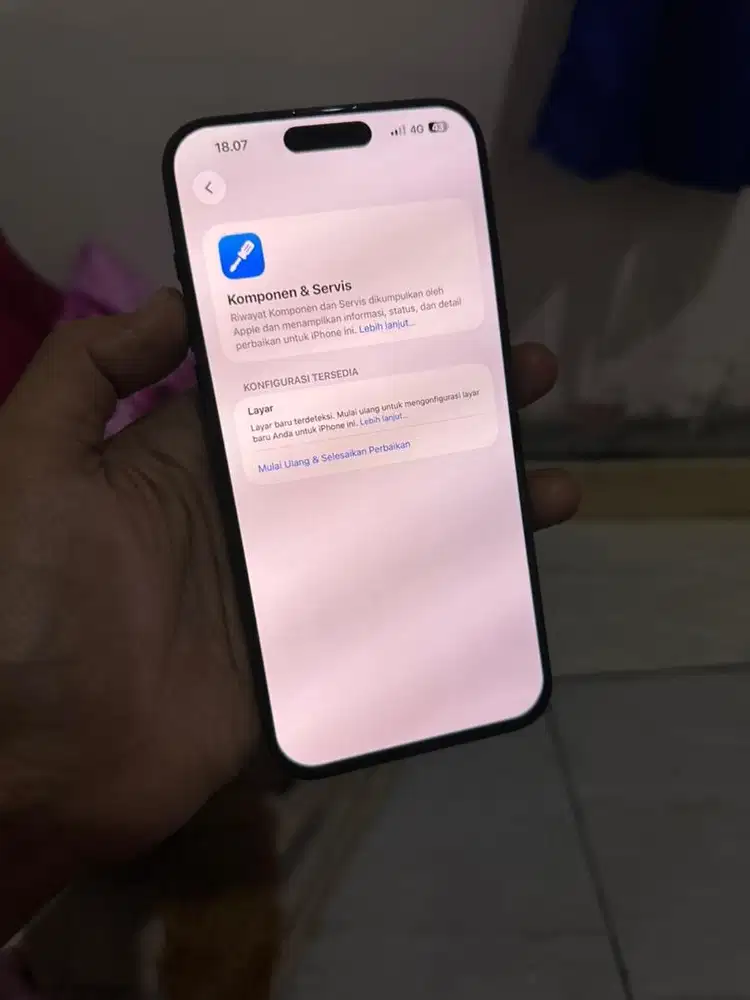 Iphone 15 Promax 256 GB Resmi ibox Second