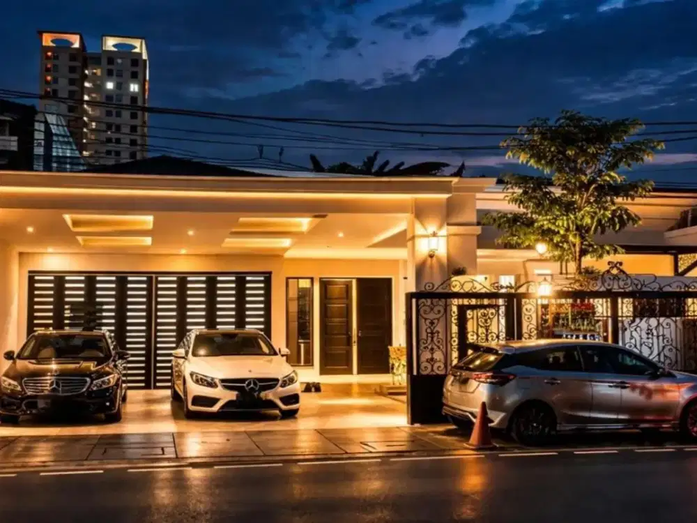 Rumah American Classic Di Cilandak Sebrang Cilandak Town Square, Jakarta Selatan