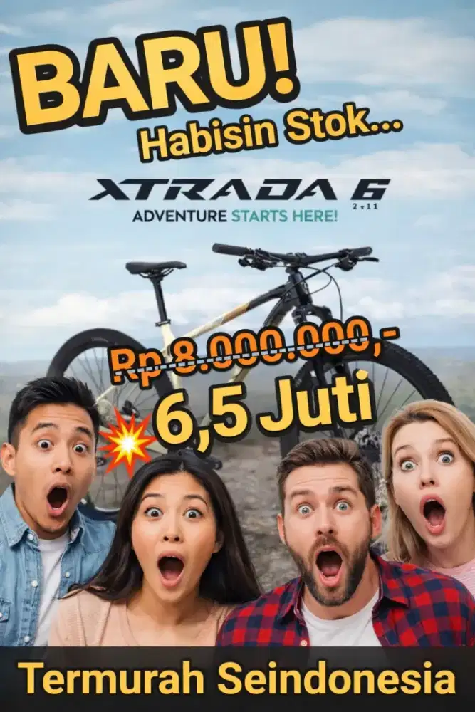 Sepeda Xtrada 6 (Polygon) - Termurah