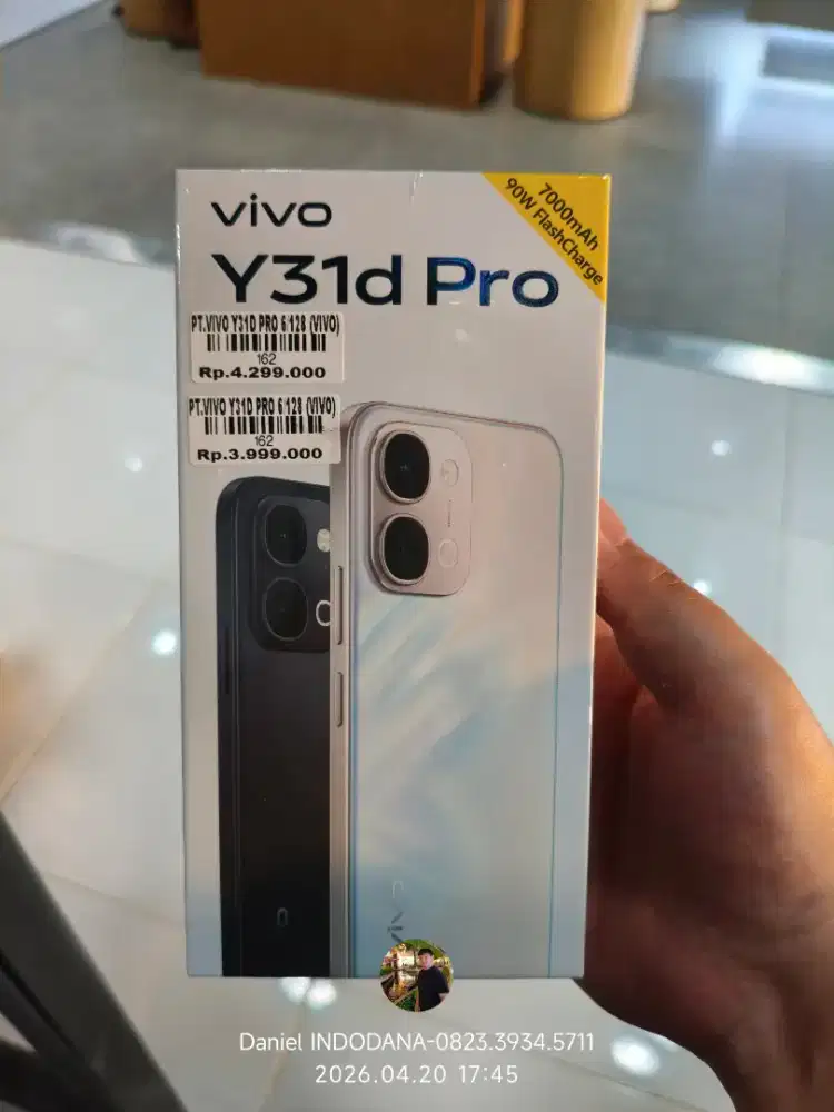 Vivo y31d pro ready stok ditoko Atlantis