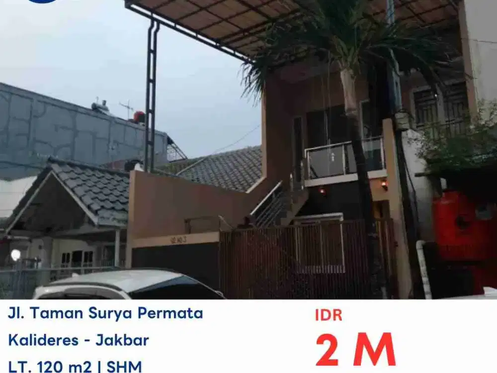 LELANG RUMAH TAMAN SURYA III KALIDERES JAKARTA BARAT