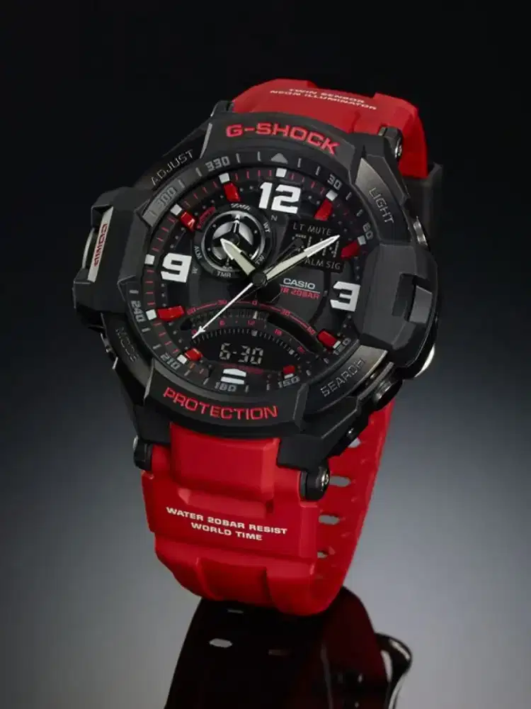 GSHOCK GA1000 Merah