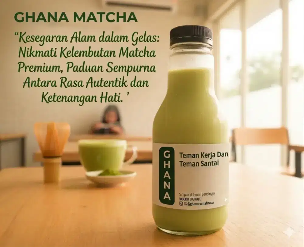 Minuman GHANA MATCHA