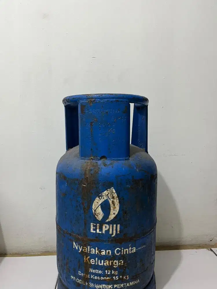 Gas biru 12 kg kosong