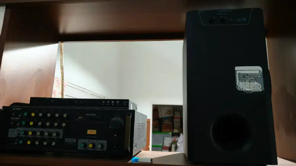 Dijual speaker karoke 10 inch original sound system