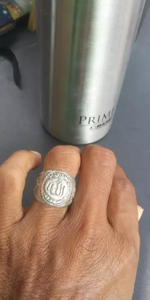 Cincin/Ring Perak lafazh Allah