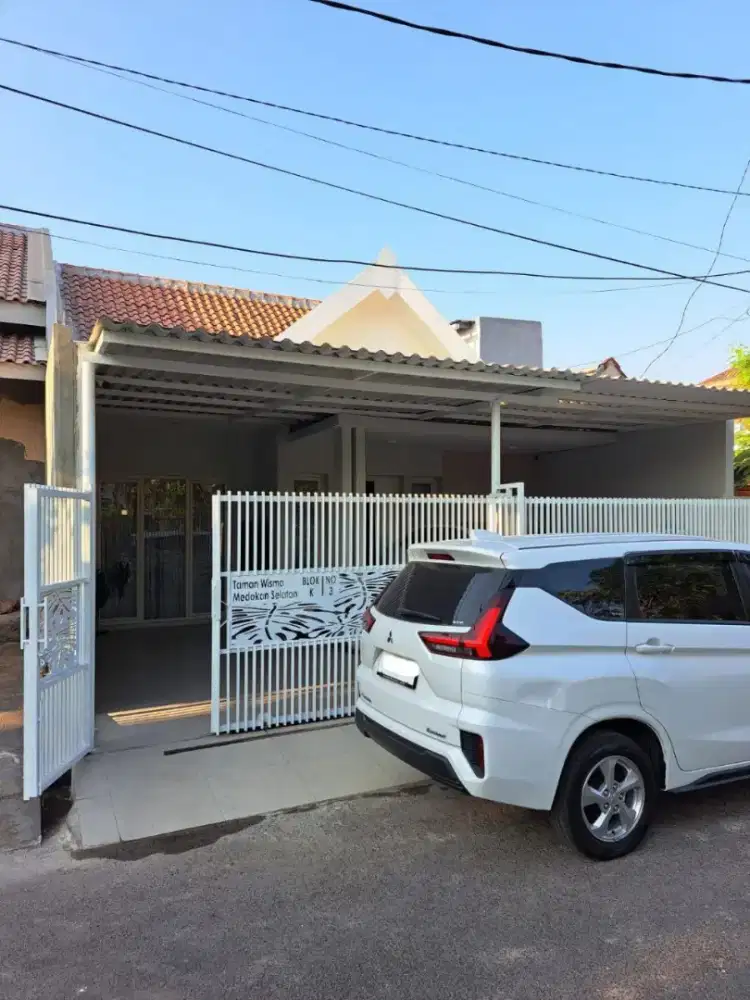 Selangkah MERR‼️Rumah Siap Huni Medokan Asri Rungkut Surabaya