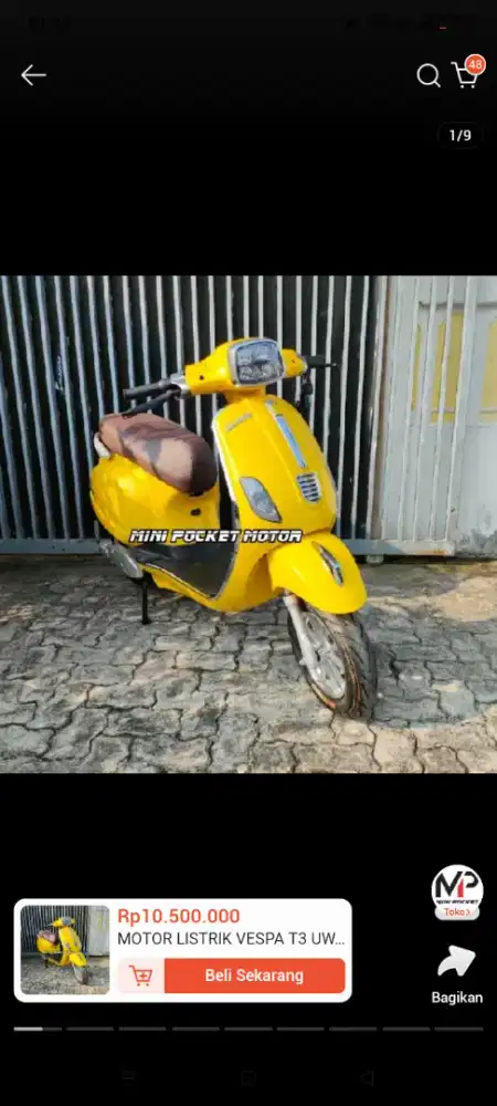 Motor Listrik U-Winfly