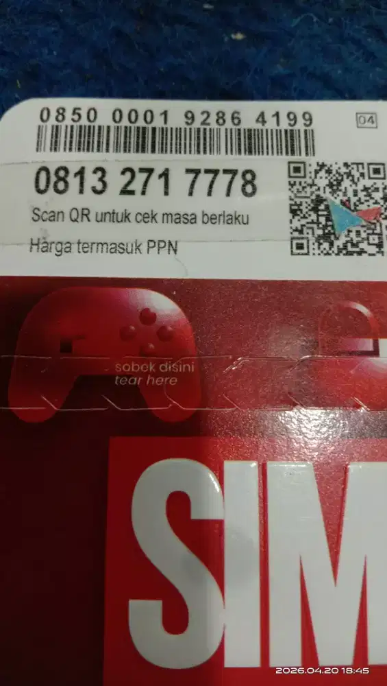 Simpati 11 digit hoki 7778