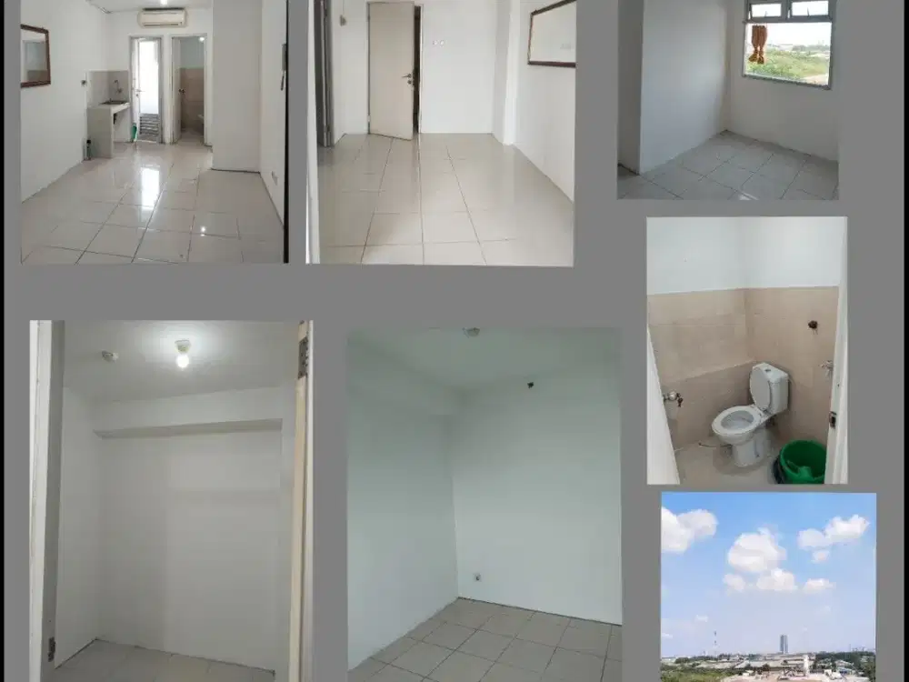 Disewakan 2BR Kosongan View Lwpas Apartemen Gading Nias Residence