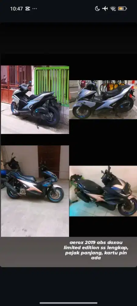 Yamaha Aerox tahun 2019