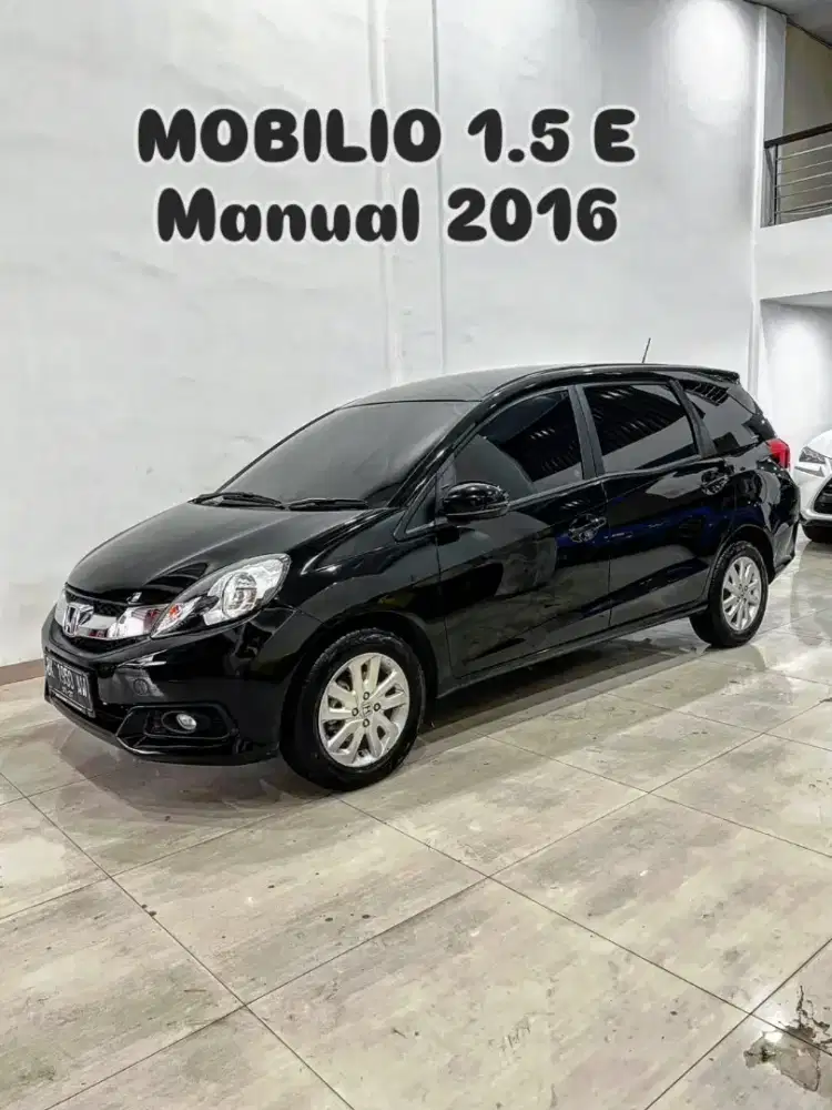 (TDP 19JT) MOBILIO 1.5 E manual 2016 / 2017 honda hitam ertiga