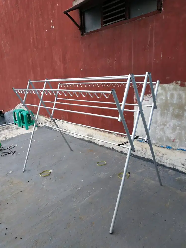 Jemuran Jumbo Bina Karya Silver Anti Karat