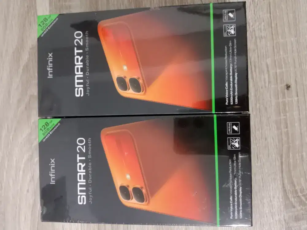infinix smart 20 4/128gb baru segel garansi resmi termurah