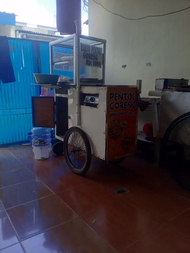 Di jual grobag bakso pentol goreng