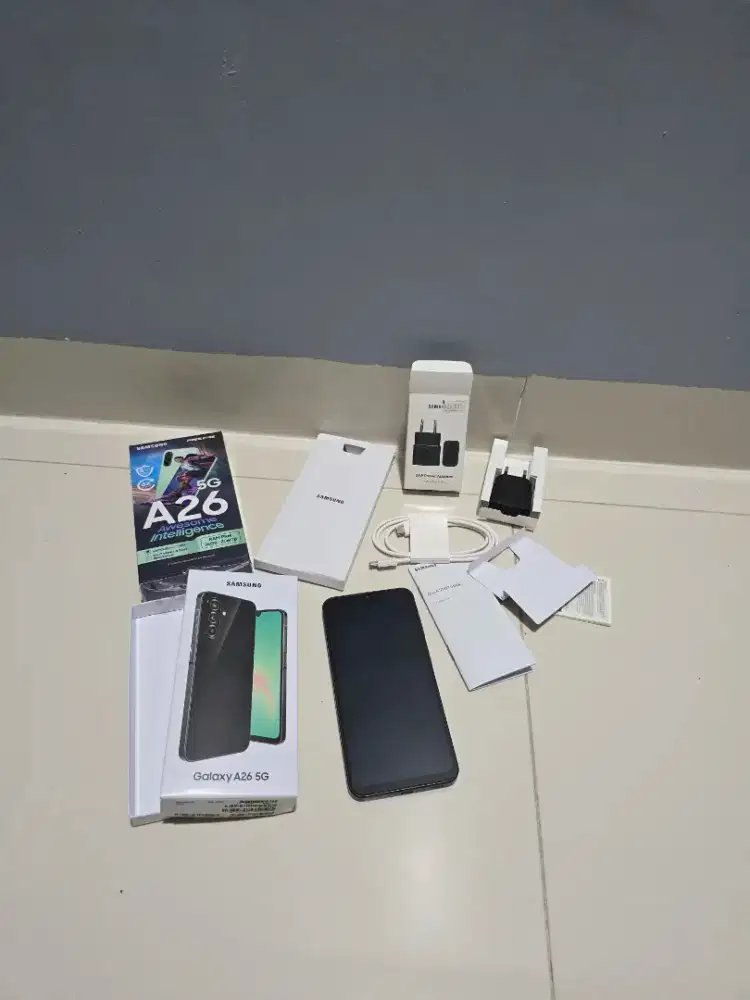 HP Samsung Galaxy A26 16GB/256GB Second Bekas No Minus