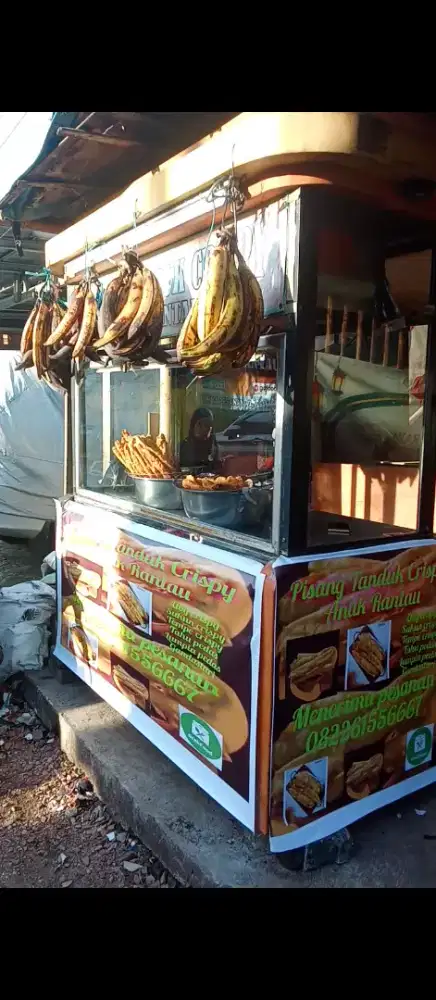 Di jual cepat gerobak bahan besi