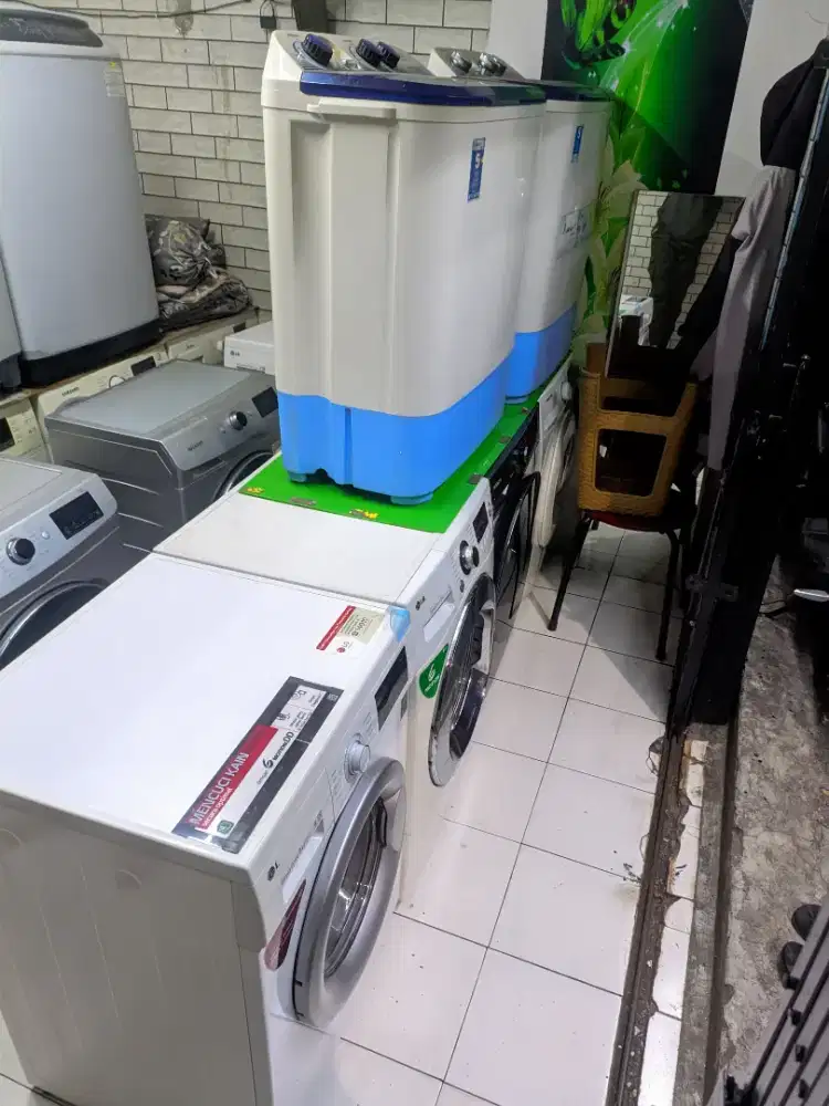 Mesin cuci bekas berbagai macam merek