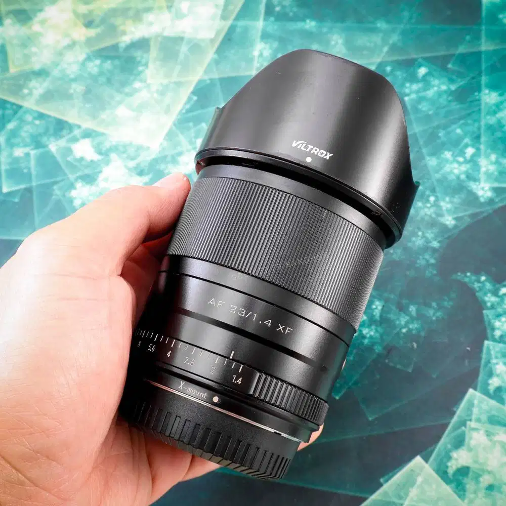 Viltrox 23mm f1.4 XF for Fuji. Fullset Murah