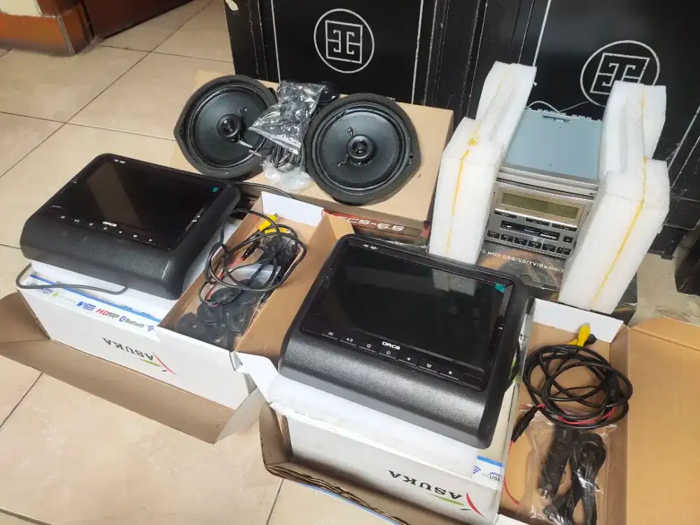 PAKETAN AUDIO,LAYAR SPEAKER & TIP SEMUA MOBIL.