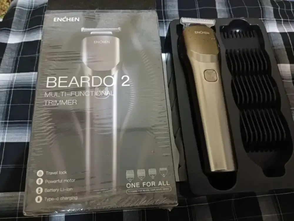 Alat Cukur Enchen Beardo 2 Rechargeable TipeC Baru