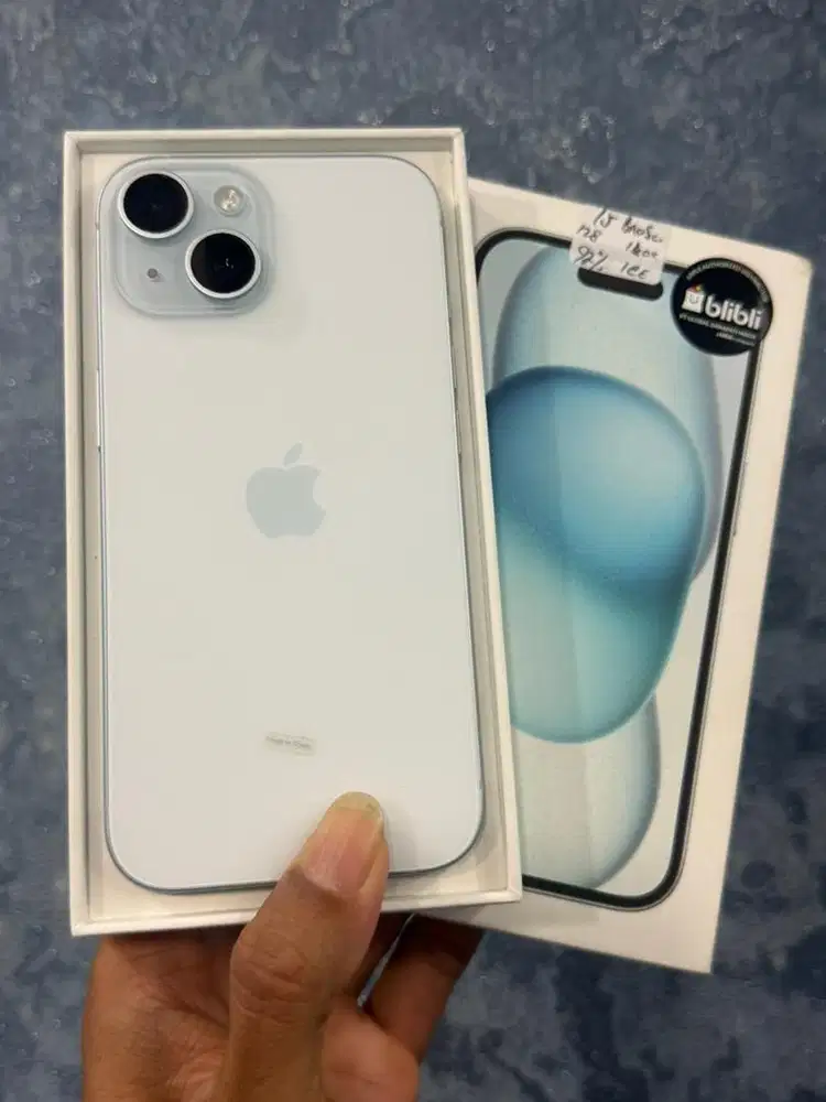 Iphone 15 128gb Bh 92% Blue ibox