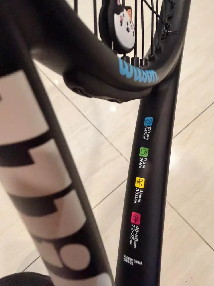 Jual raket tennis wilson 268gr