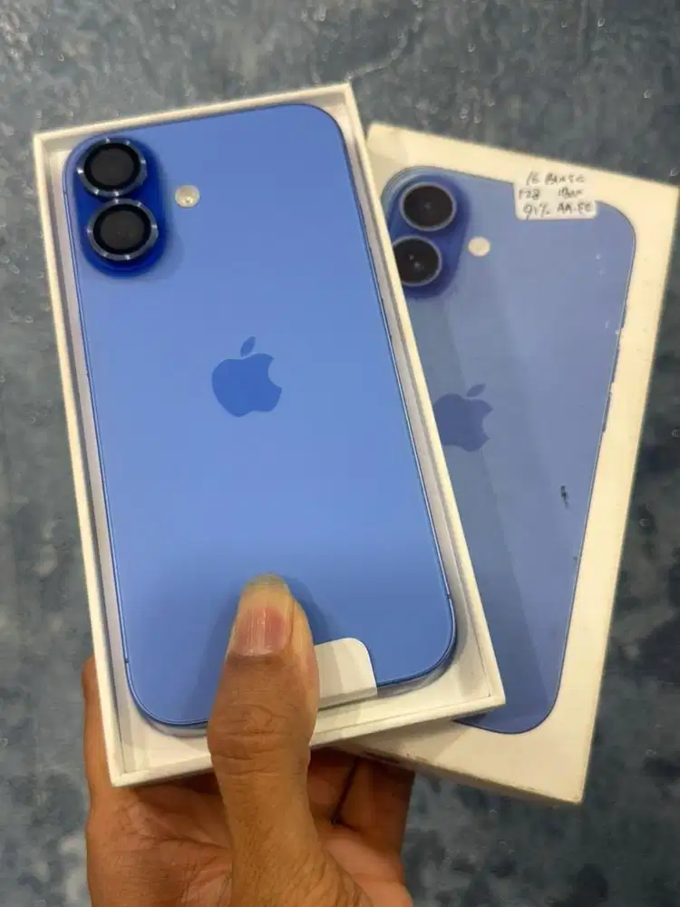 Iphone 16 128gb BH 91% Blue ibox