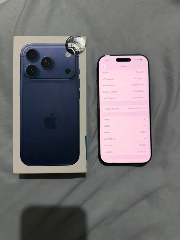 Iphone 17 Pro 256gb iBox