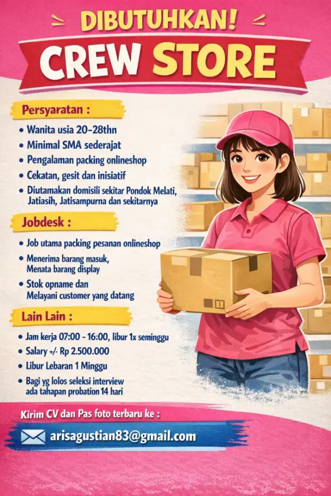 CREW STORE / PACKING