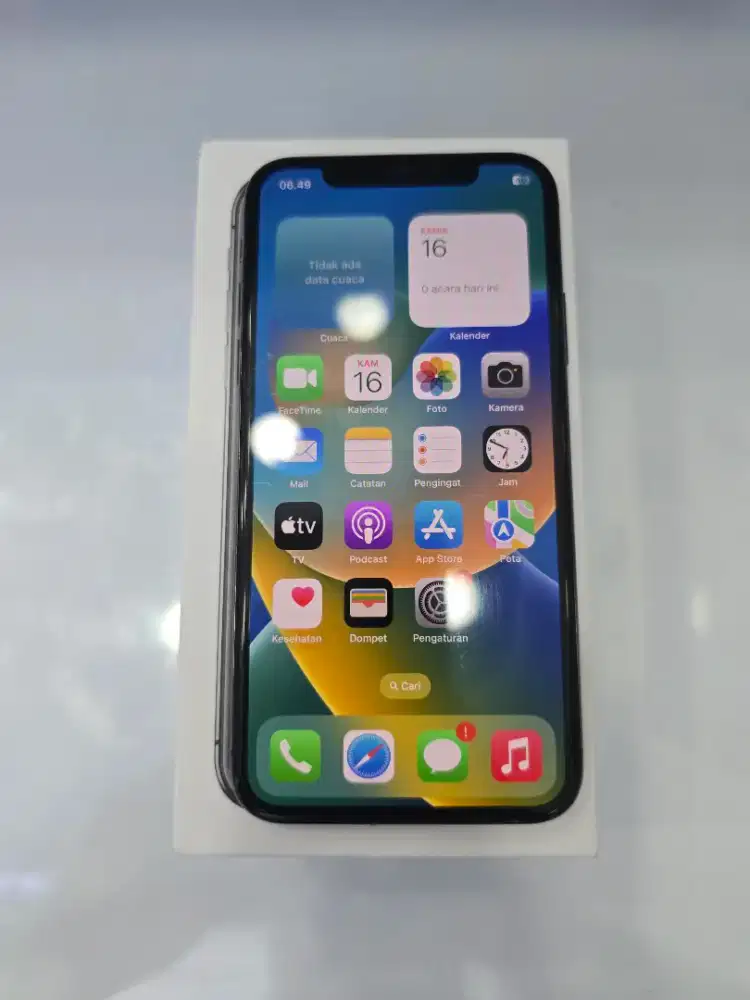 Apple Iphone X 256Gb Space Grey Ex Garansi resmi Ibox -MasterCom