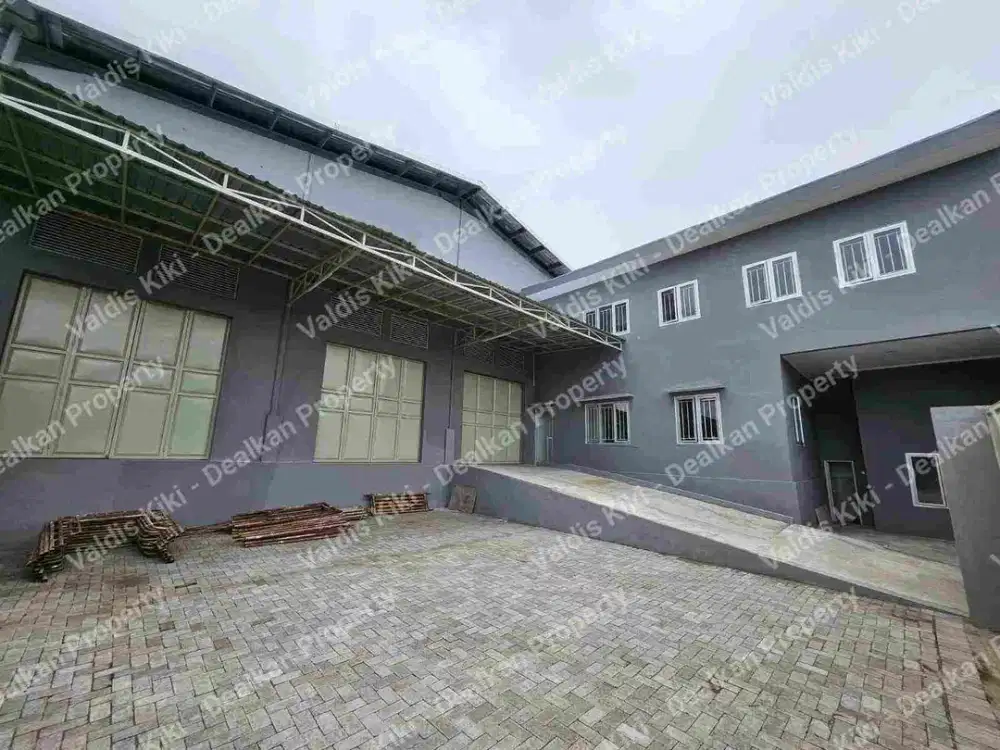 GUDANG SIAP PAKAI LOADING DOCK DI ROMOKALISARI SURABAYA BARAT