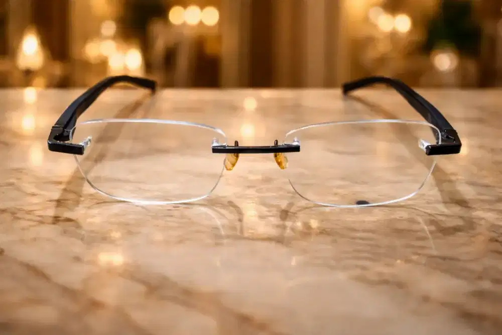 Kacamata rimless original