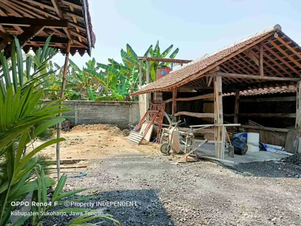 DIJUAL MURAH Resto Joglo Asli Jati  Tinggal Buka Langsung Cuan Tawangsari Sukoharjo SHM