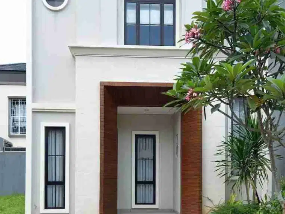 Rumah Cluster Sutera Victoria Alam Sutera – 2 Lantai Full Furnish LT 119m², 4+1 KT, Harga 5,3M Nego