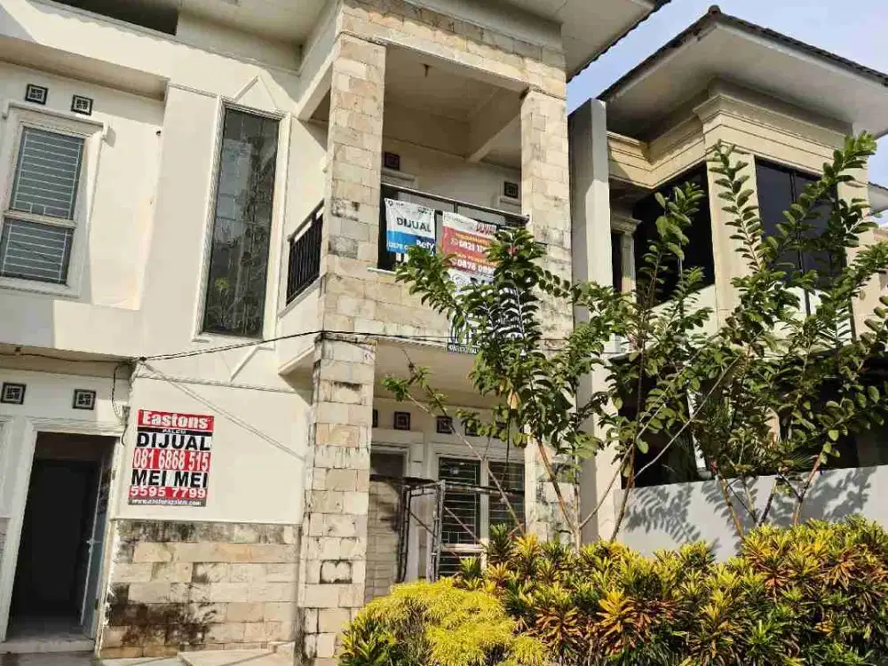 Dijual murah rumah 2 lt 8 x 18 m2 di Taman Kencana Cengkareng ada 3+1 kt 2 km semi furniture, unlimited, siap huni, Ayo survei & nego yuk!!