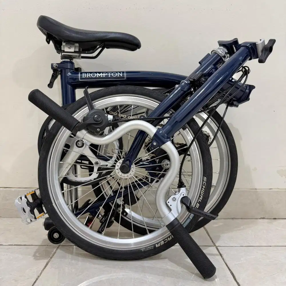 BROMPTON M3E TEMPEST BLUE 2019 - LIKE NEW