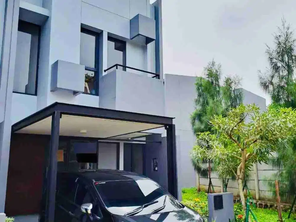 Rumah Cluster Invensihaus Tabebuya BSD Hoek – 2 Lantai LT 50m² Full Furnish, PPJB Siap AJB, Harga 1,5M