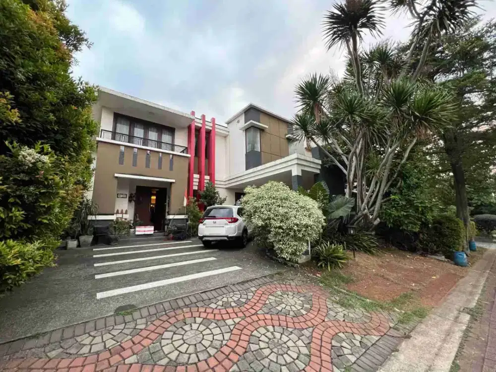 The Green Cluster Mirage BSD – Rumah Mewah LT 375m² SHM, 4+2 KT, Lebar Muka 15m, Harga 8M