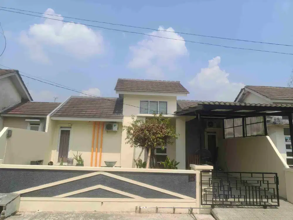 Dijual rumah Full renov, di boulevard dlm cluster di Citra Indah City Jonggol