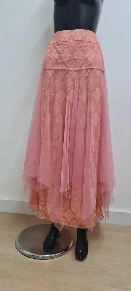 Rok tutu batik premium, rok tutu songket premium, rok tutu lucu