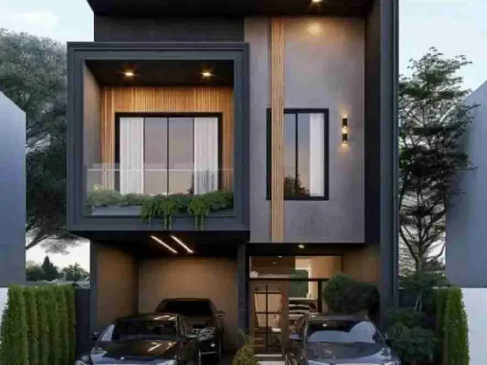 Rumah Villa dekat ke kota Bandung dengan dengan view Bandung City Light