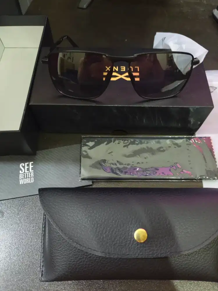 kacamata photochromic luenx baru